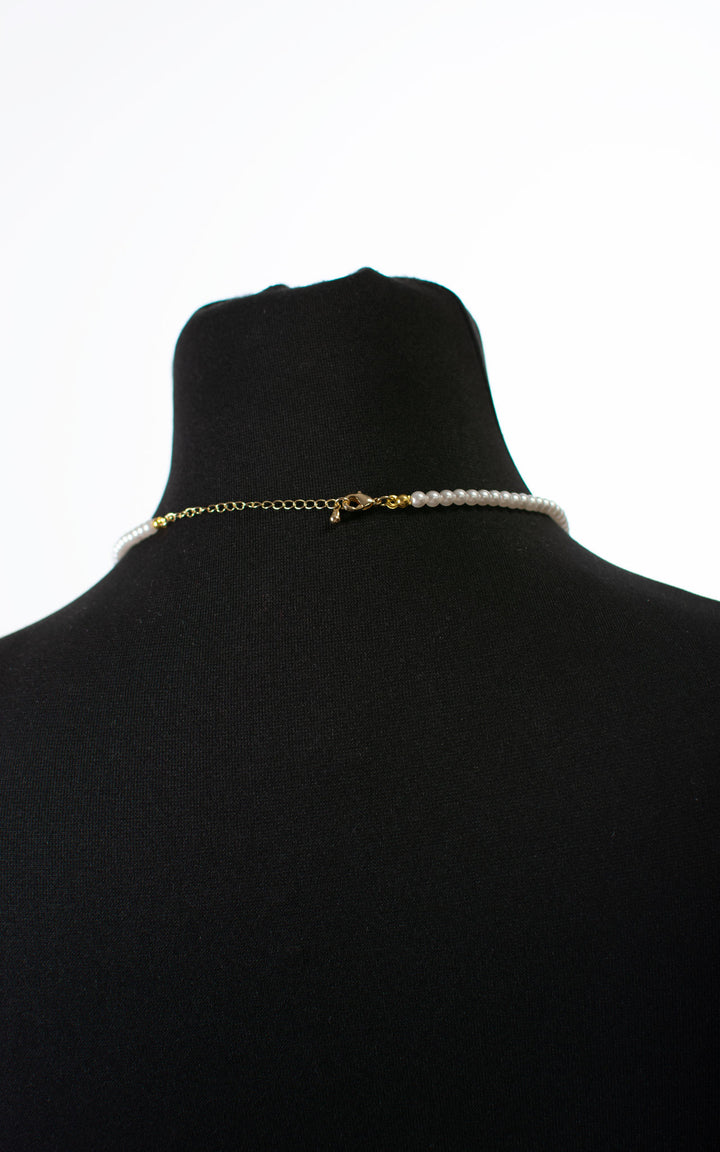 Necklace | Clover | Black