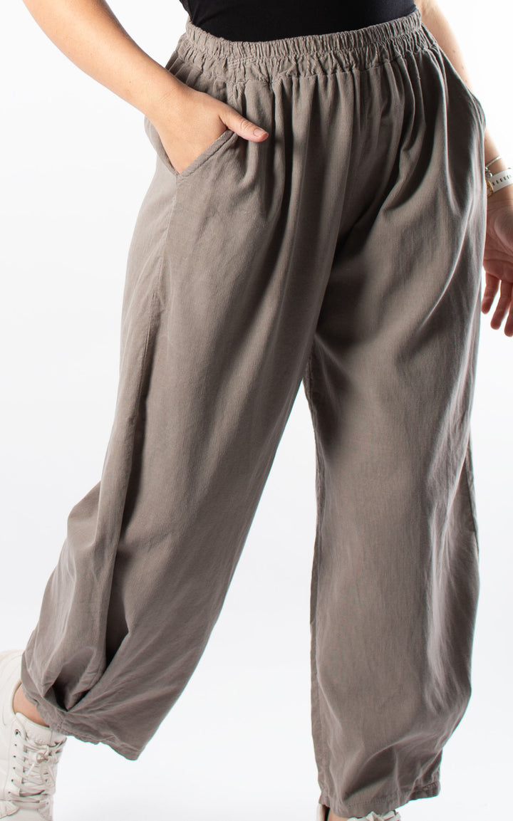 Needlecord Trousers | Beige