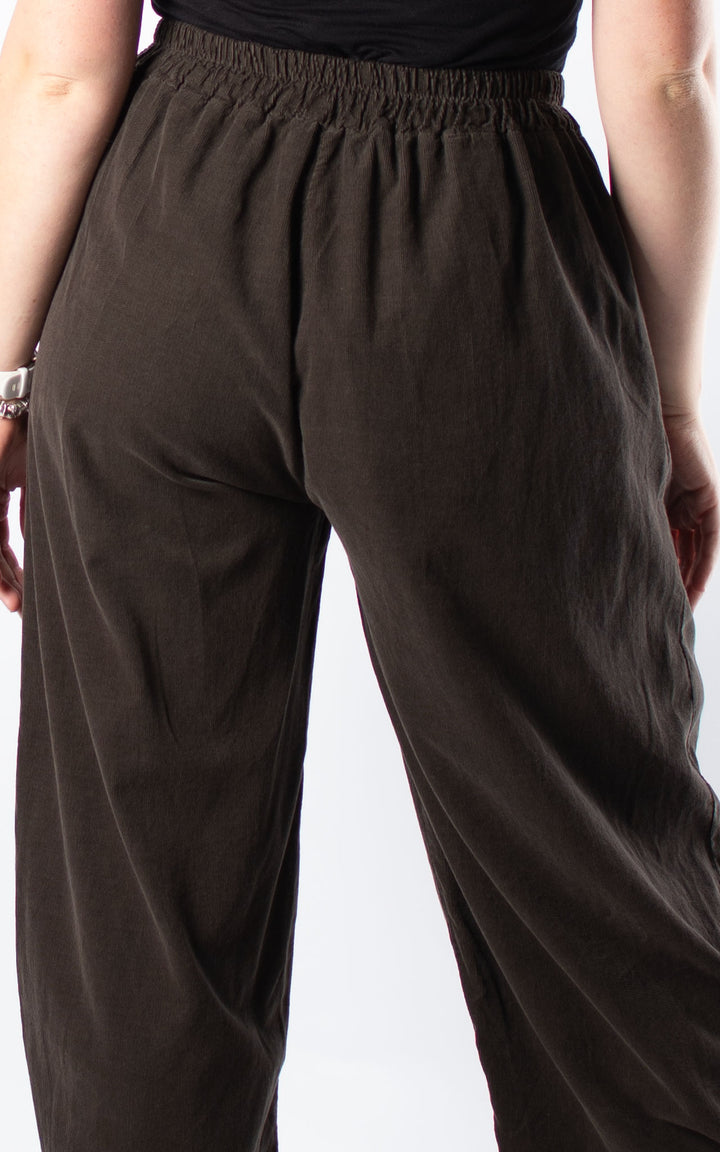 Needlecord Trousers | Chocolate