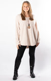 Nina Cord Top | Beige