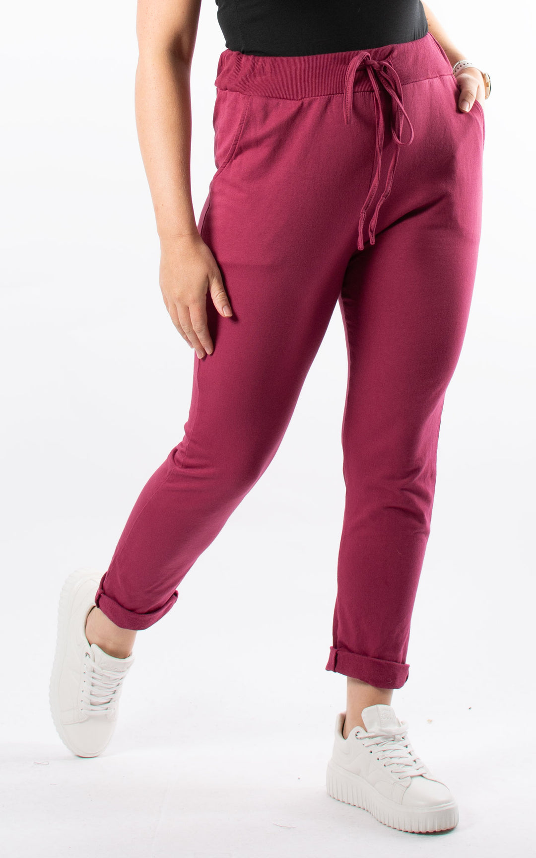 Nora Essential Jogger | Berry