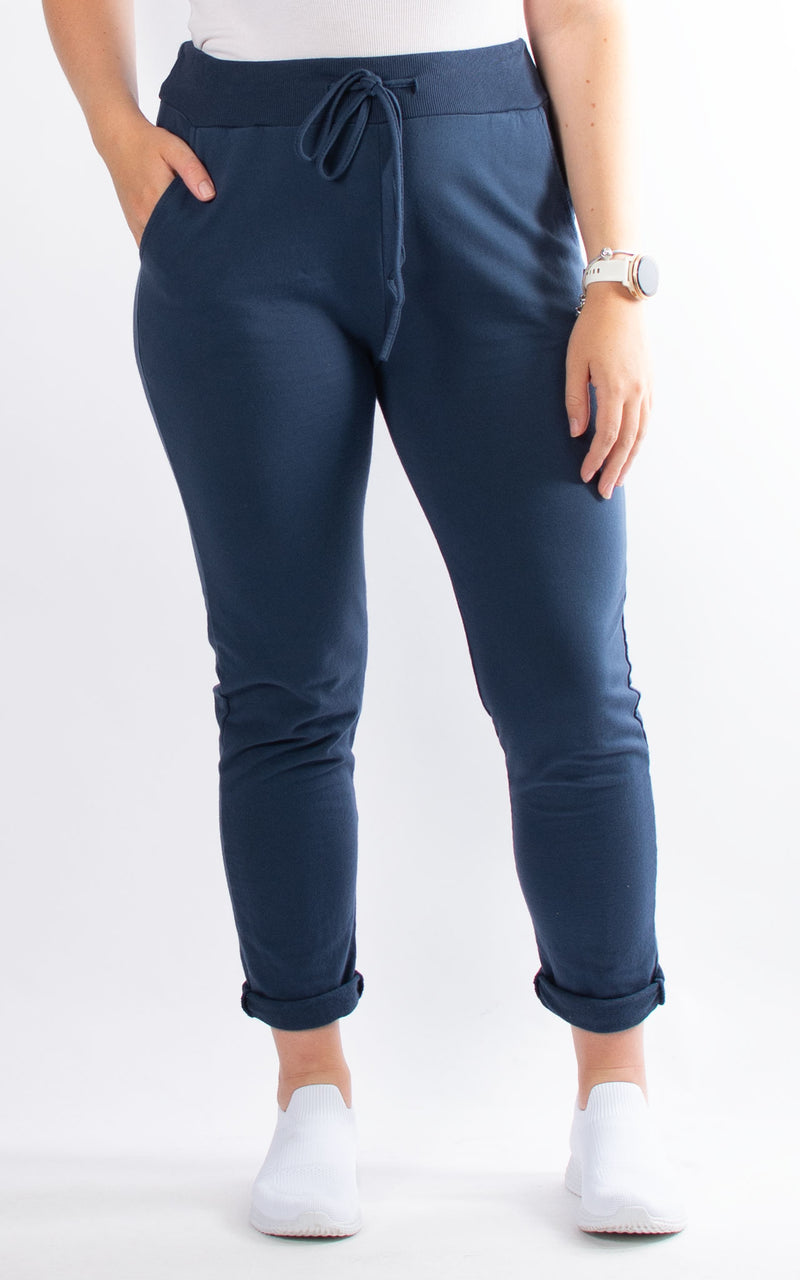 Nora Essential Jogger | Navy