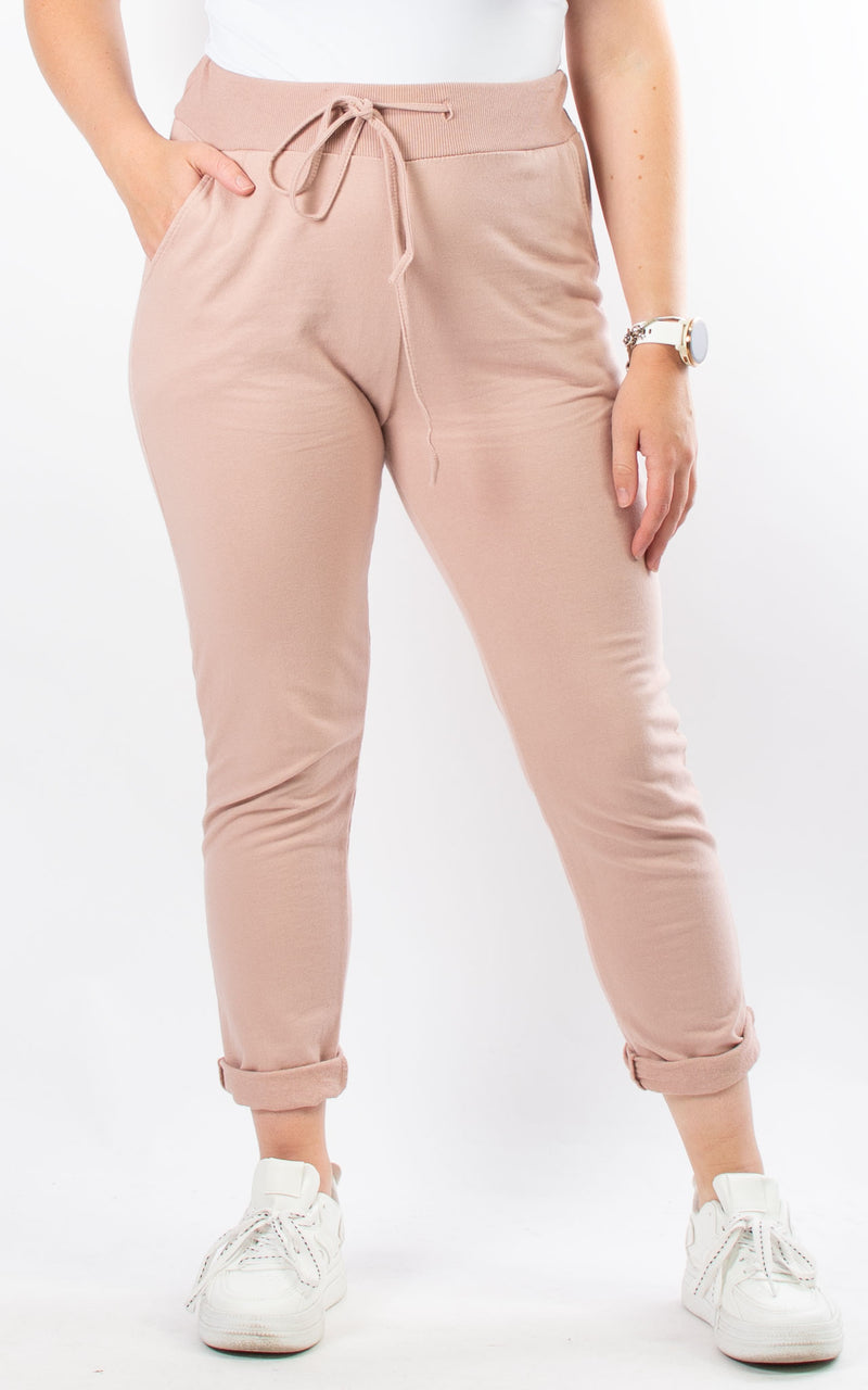 Nora Essential Jogger | Pink