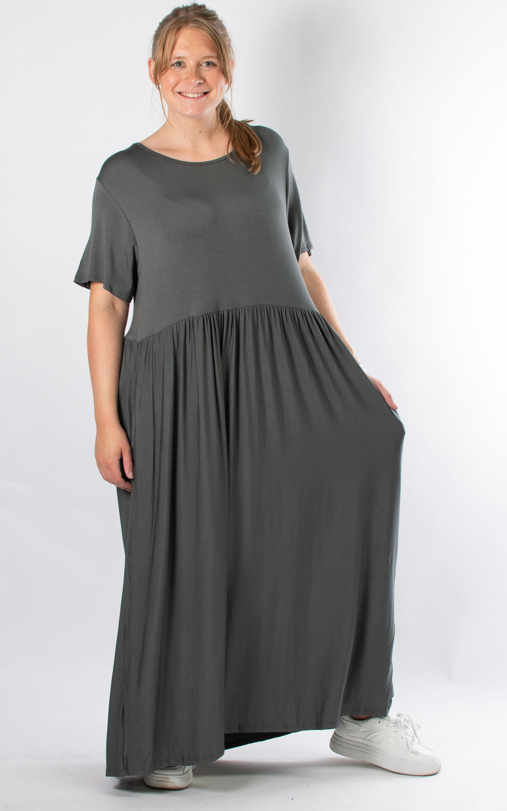 Nova Dress | Charcoal