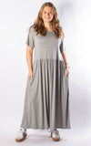 Nova Dress | Long | Grey