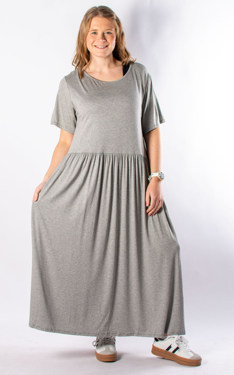 Nova Dress | Long | Grey