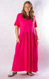 Nova Dress | Long | Hot Pink