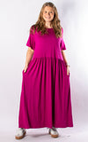 Nova Dress | Long | Magenta