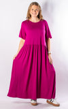 Nova Dress | Long | Magenta