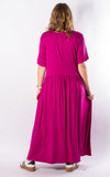 Nova Dress | Long | Magenta