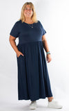 Nova Dress | Long | Navy