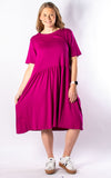 Nova Dress | Short | Magenta