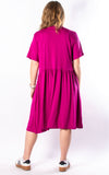 Nova Dress | Short | Magenta