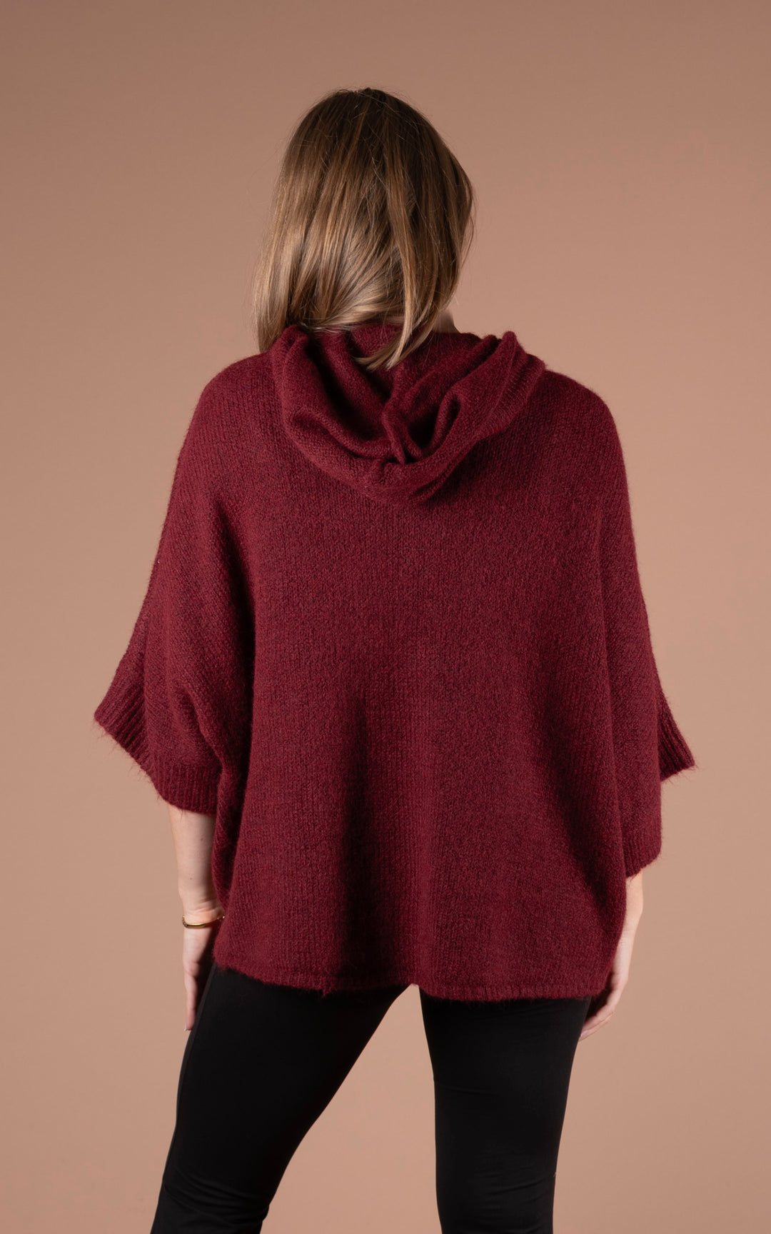 Nyla Zip Jacket | Burgundy