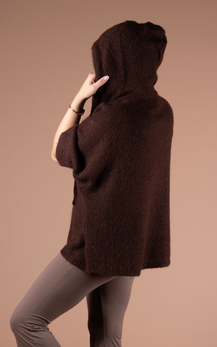 Nyla Zip Jacket | Chocolate