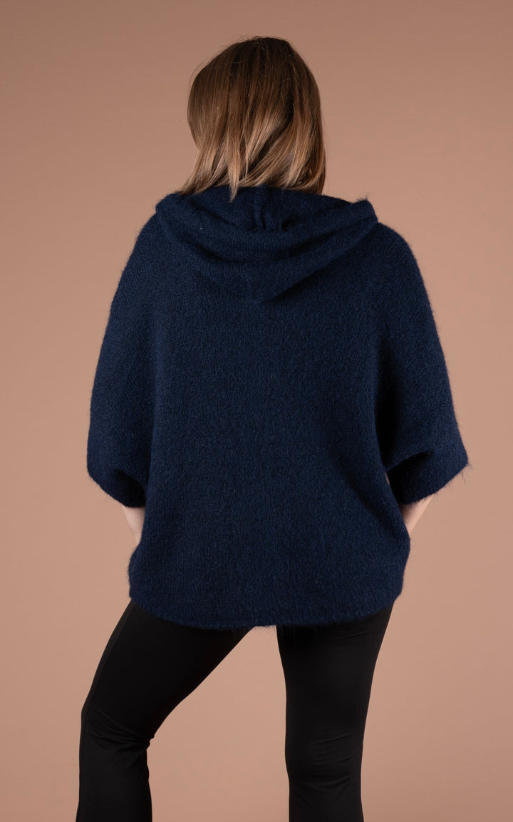 Nyla Zip Jacket | Navy