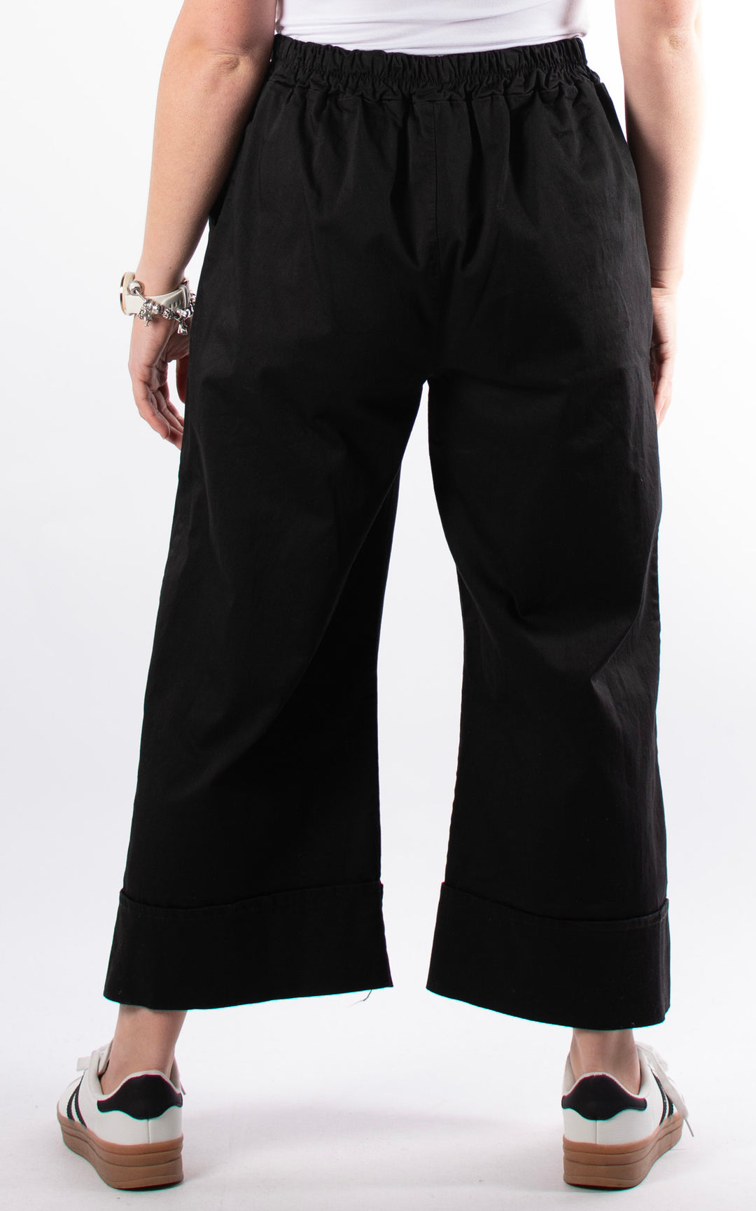 Oakley Wide Leg Trouser| Black