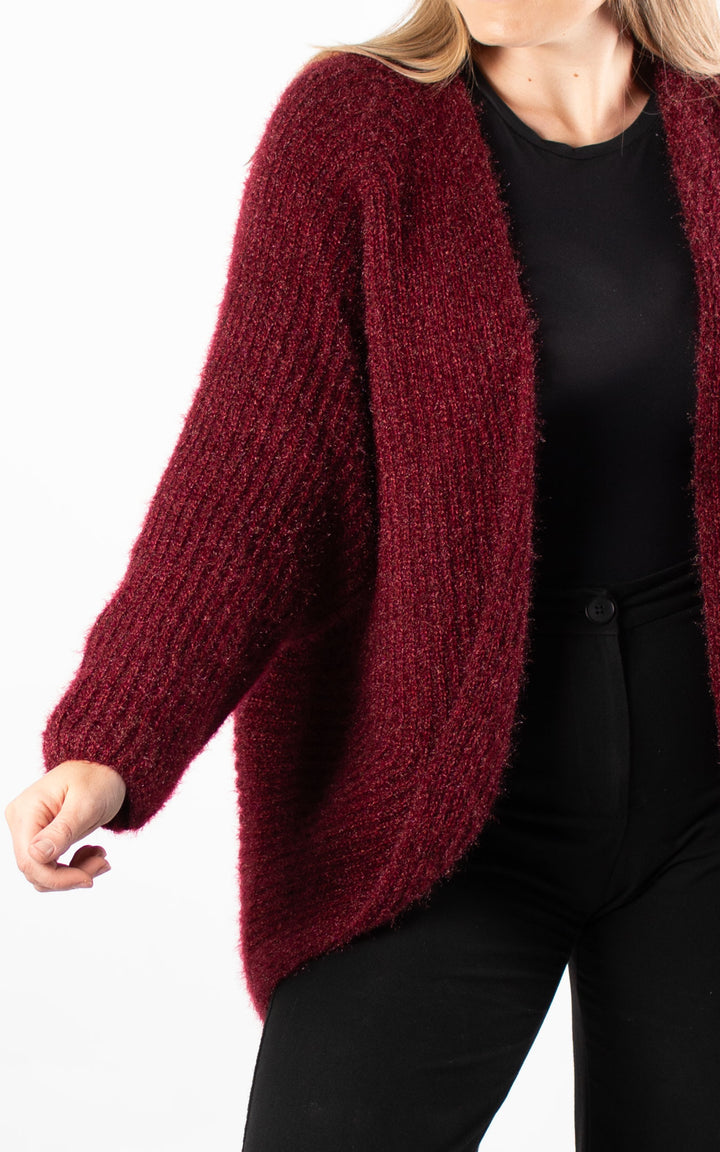 Open Knit Cardi | Mulberry