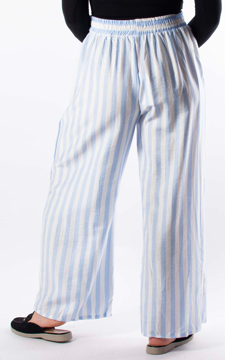 Ophelia Stripe Trouser | Blue
