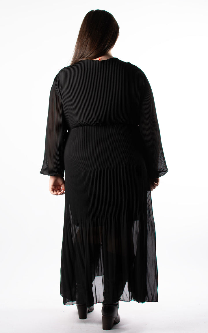 Oprah Wrap Dress | Black