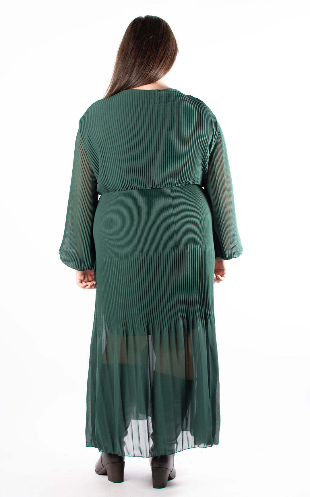 Oprah Wrap Dress | Bottle Green