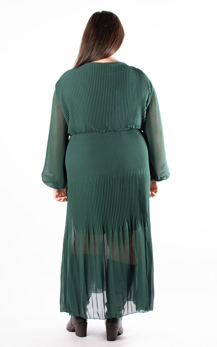 Oprah Wrap Dress | Bottle Green