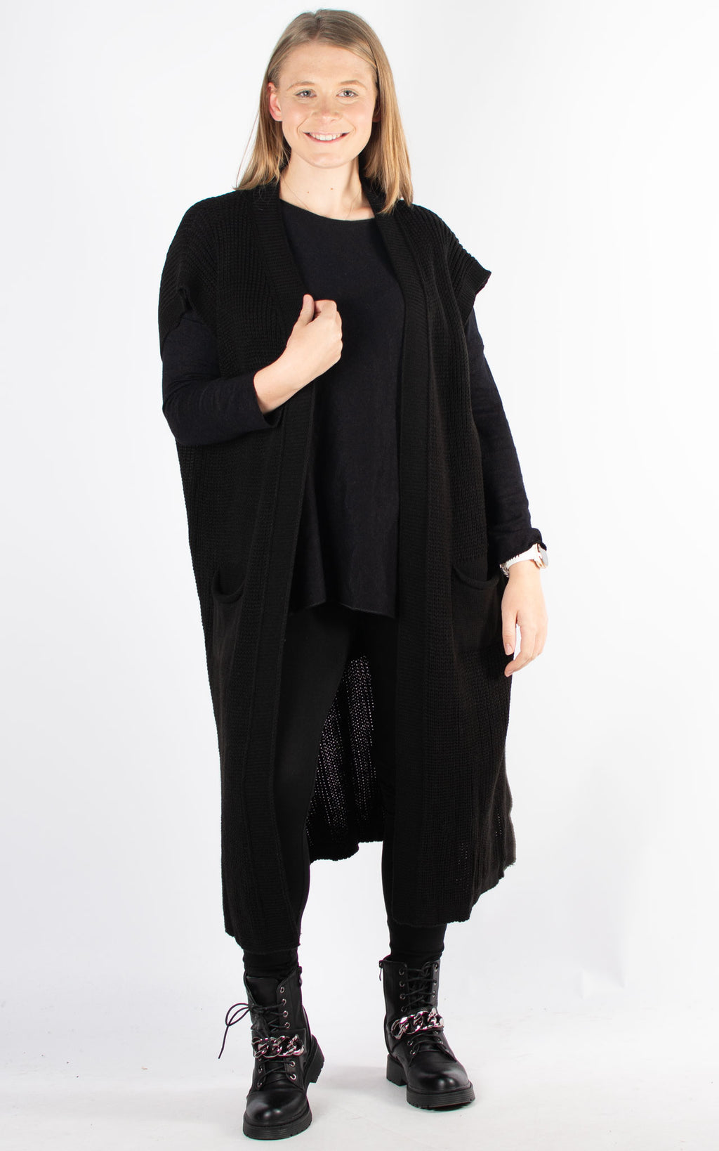 Ottie Waistcoat | Black