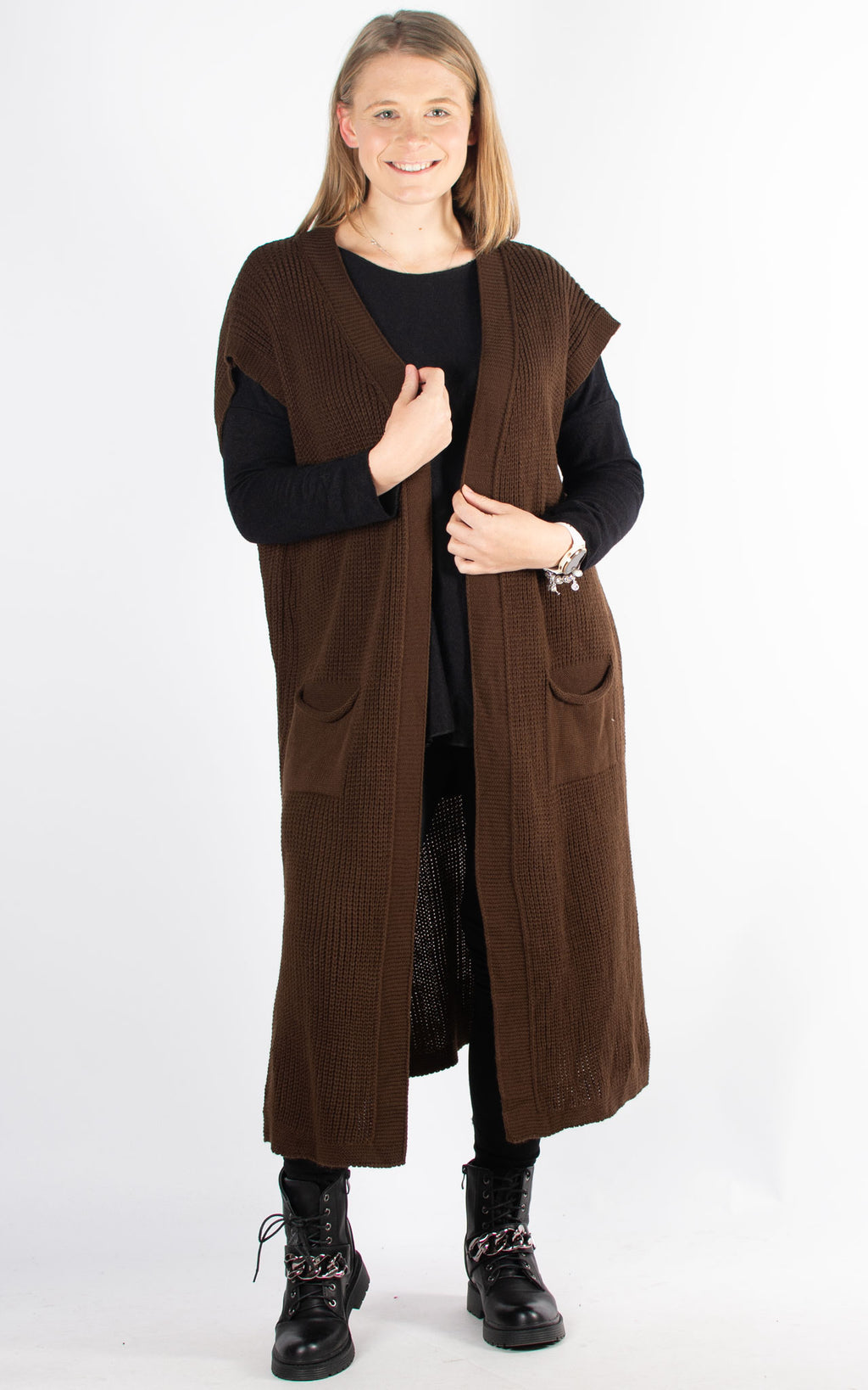 Ottie Waistcoat | Brown