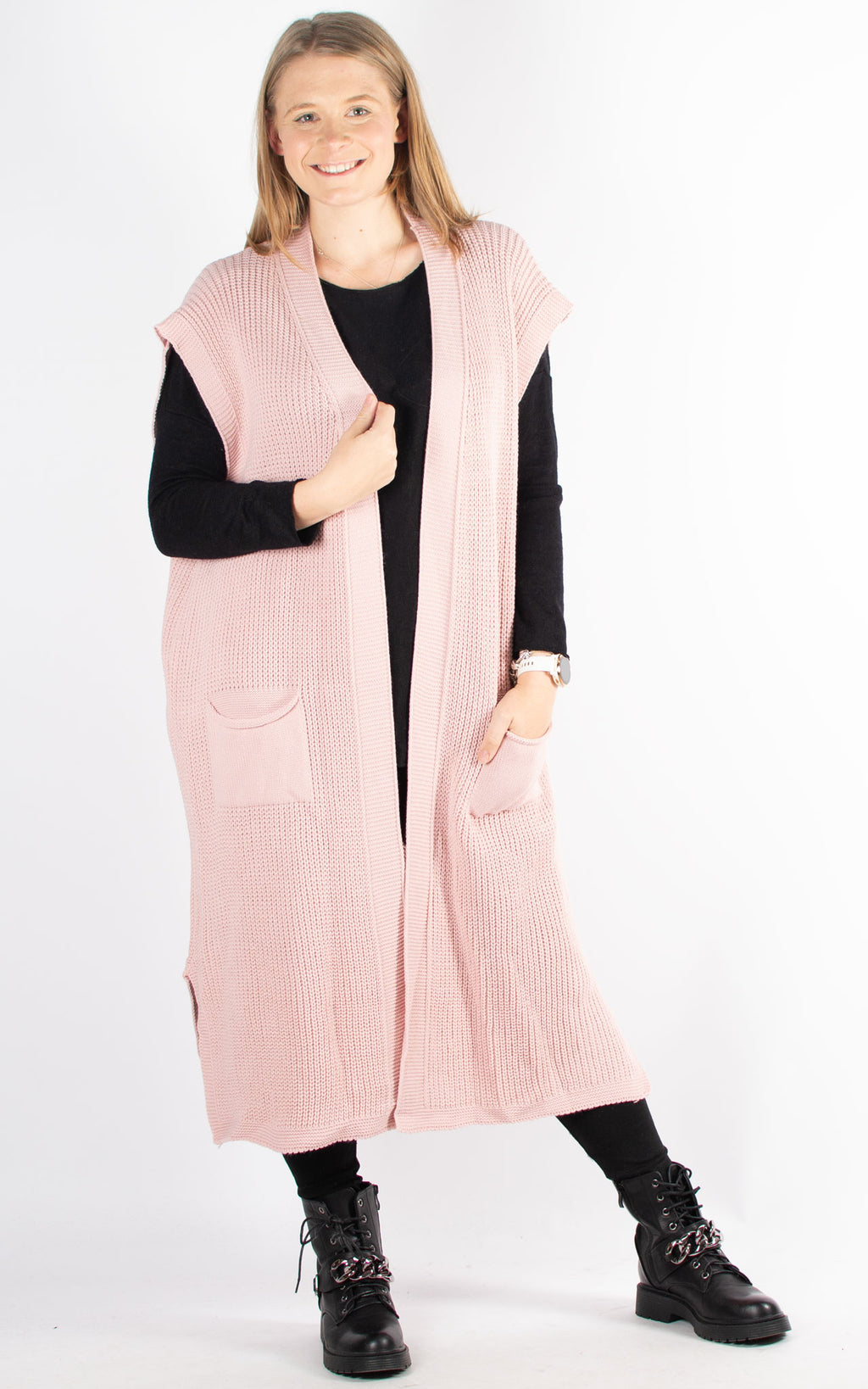 Ottie Waistcoat | Pink
