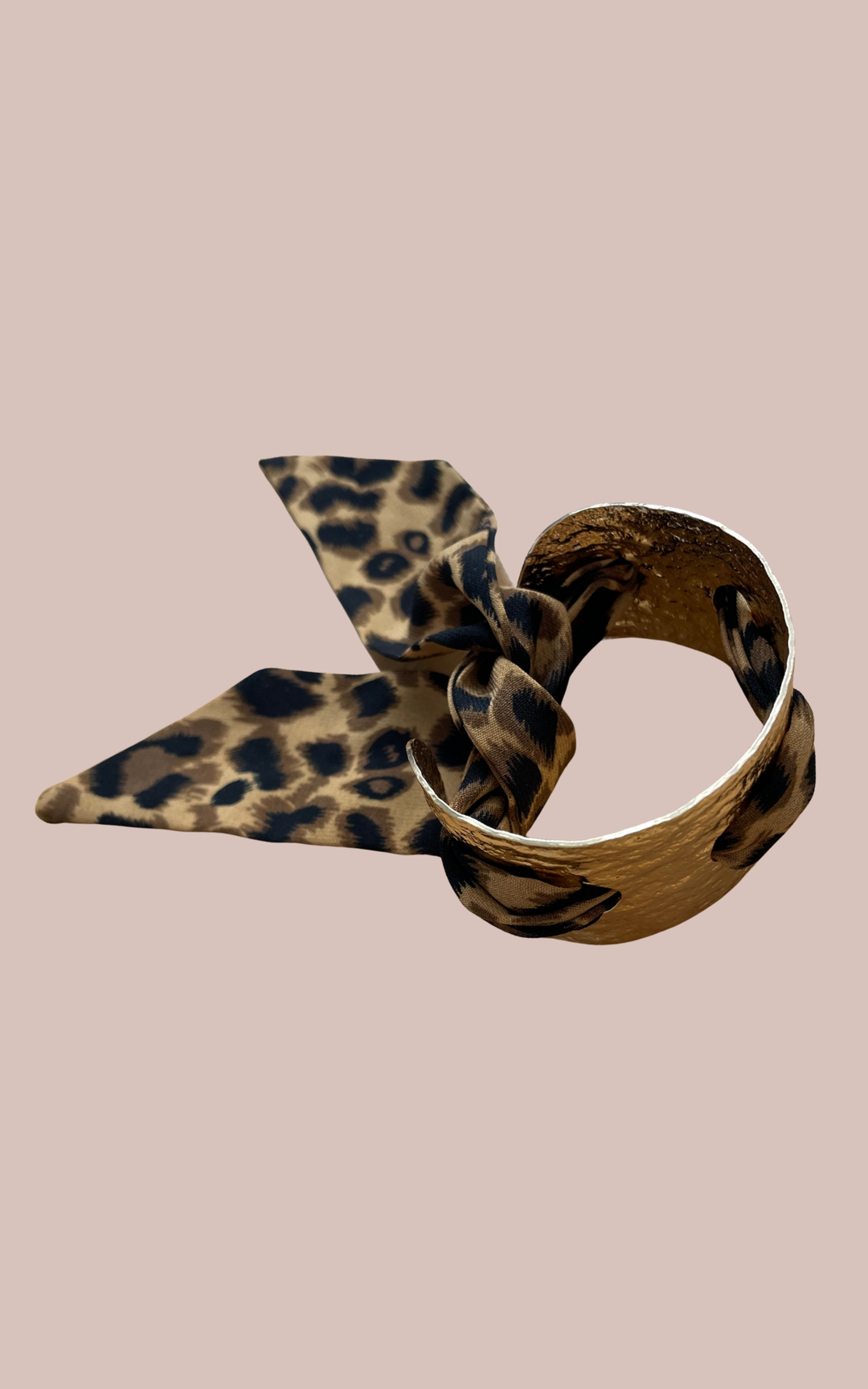 Bracelet | Textured Gold | Leopard