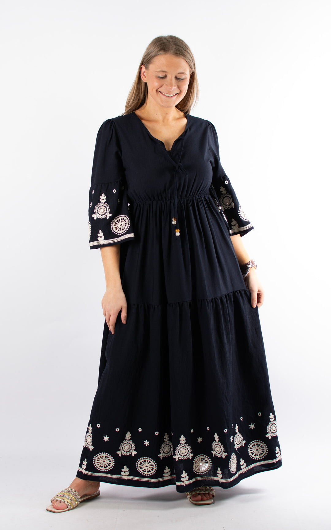 Palma Dreamcatcher Dress  | Navy