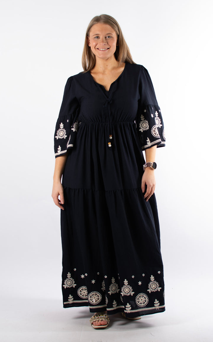 Palma Dreamcatcher Dress  | Navy