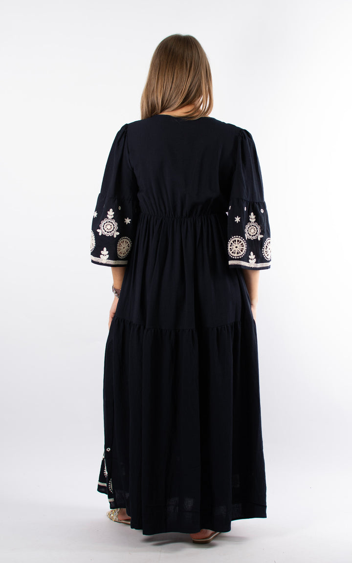 Palma Dreamcatcher Dress  | Navy