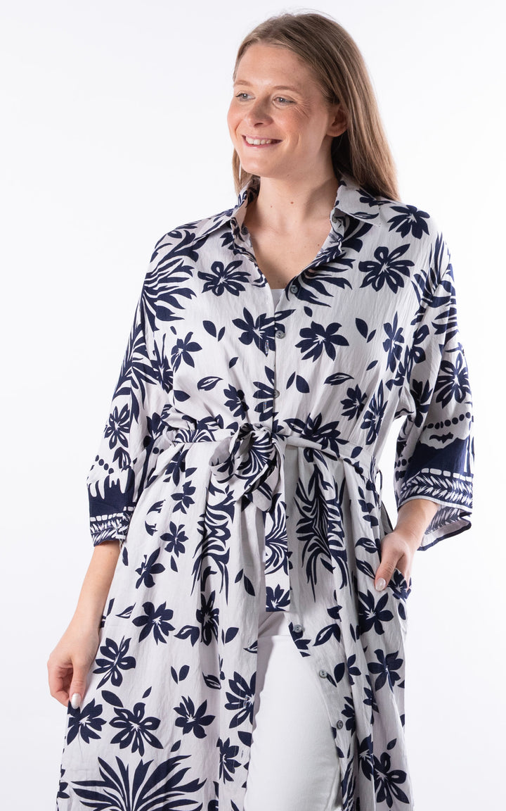 Palma Floral Dress | Ivory