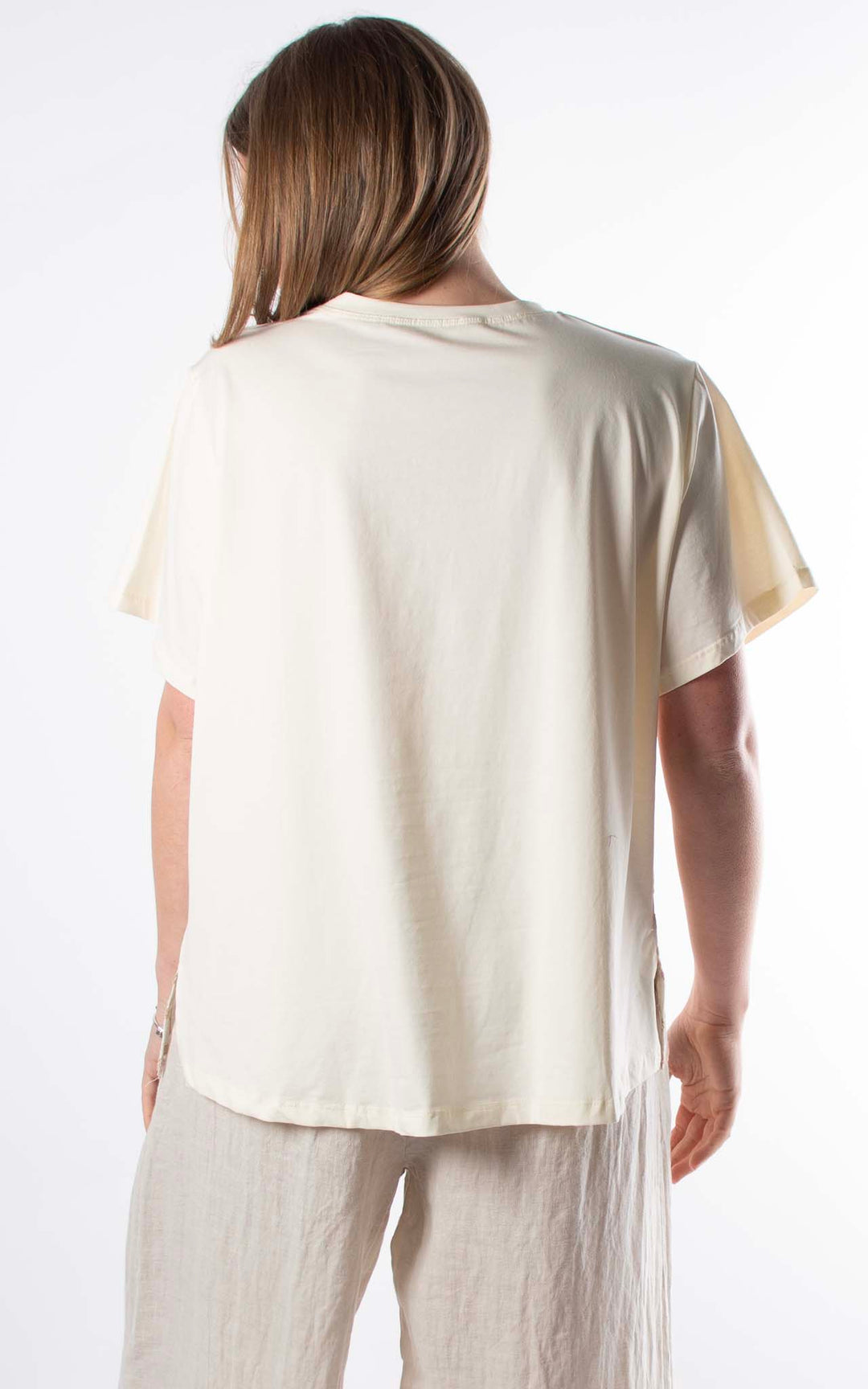 Palma Floral Top | Beige