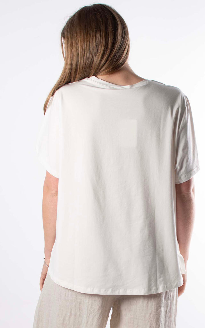 Palma Floral Top | Cream