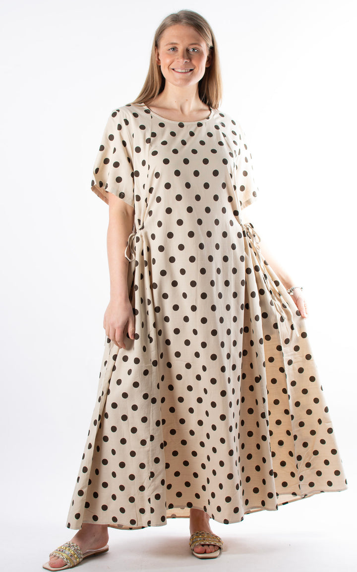 Palma Polka Dot Dress | Black