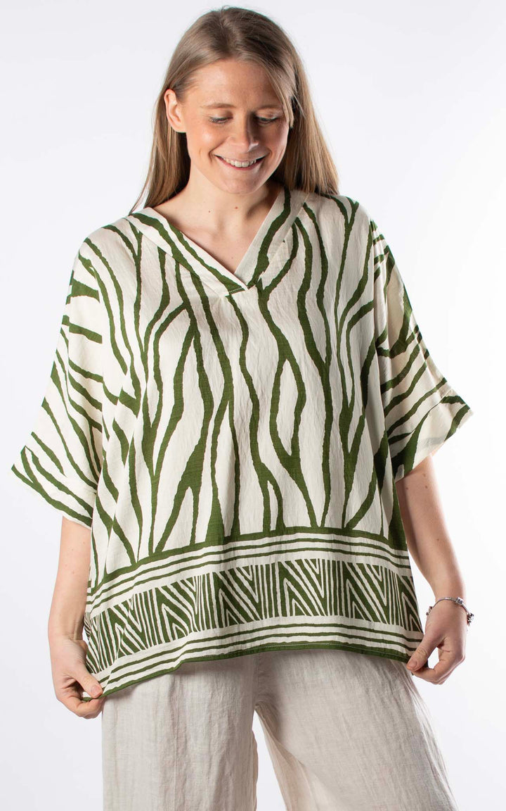 Palma Zebra T | Green