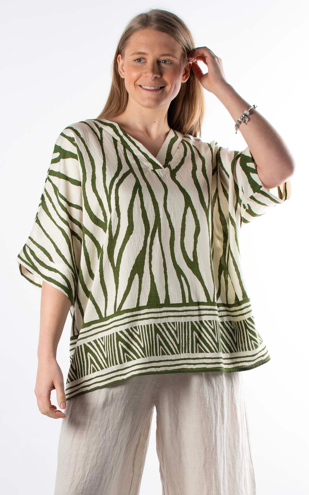 Palma Zebra T | Green
