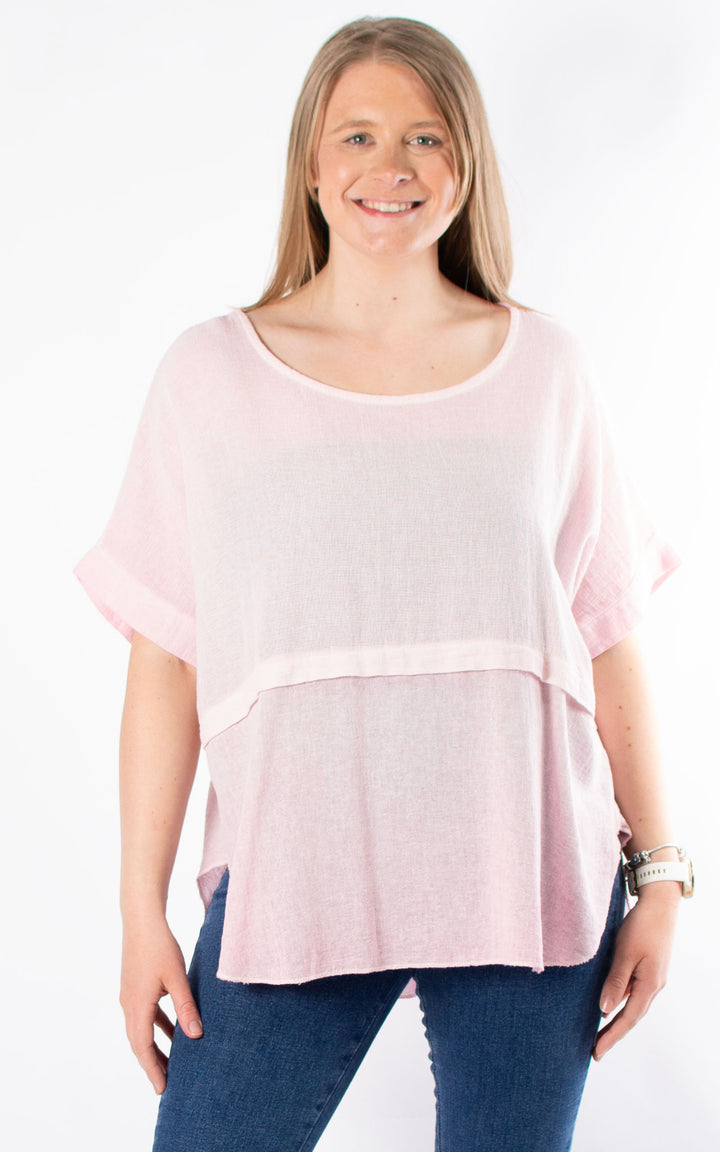 Palmer Top | Baby Pink