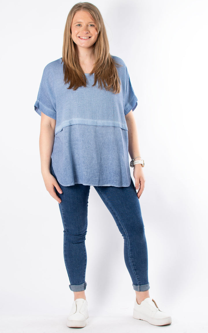 Palmer Top | Denim