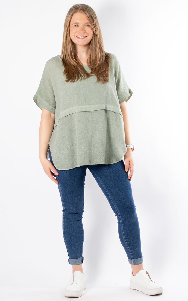 Palmer Top | Khaki