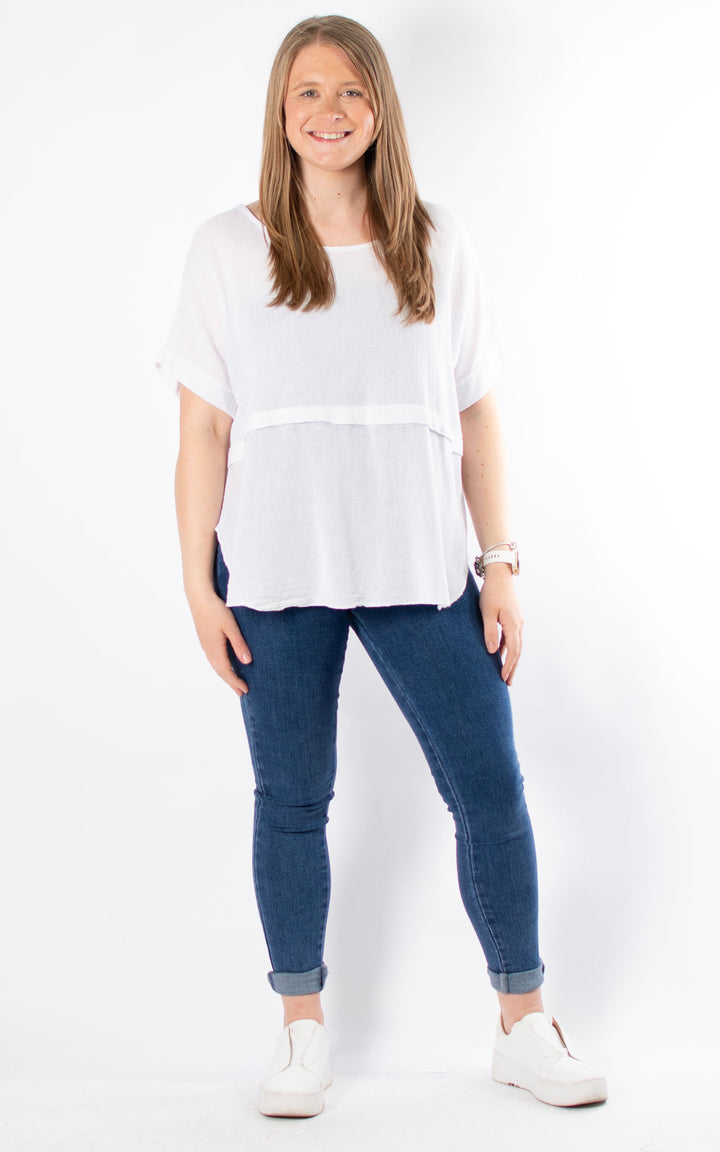 Palmer Top | White