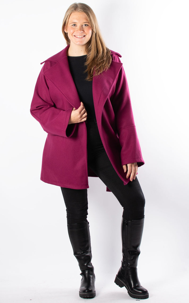 Patricia Jacket | Plum