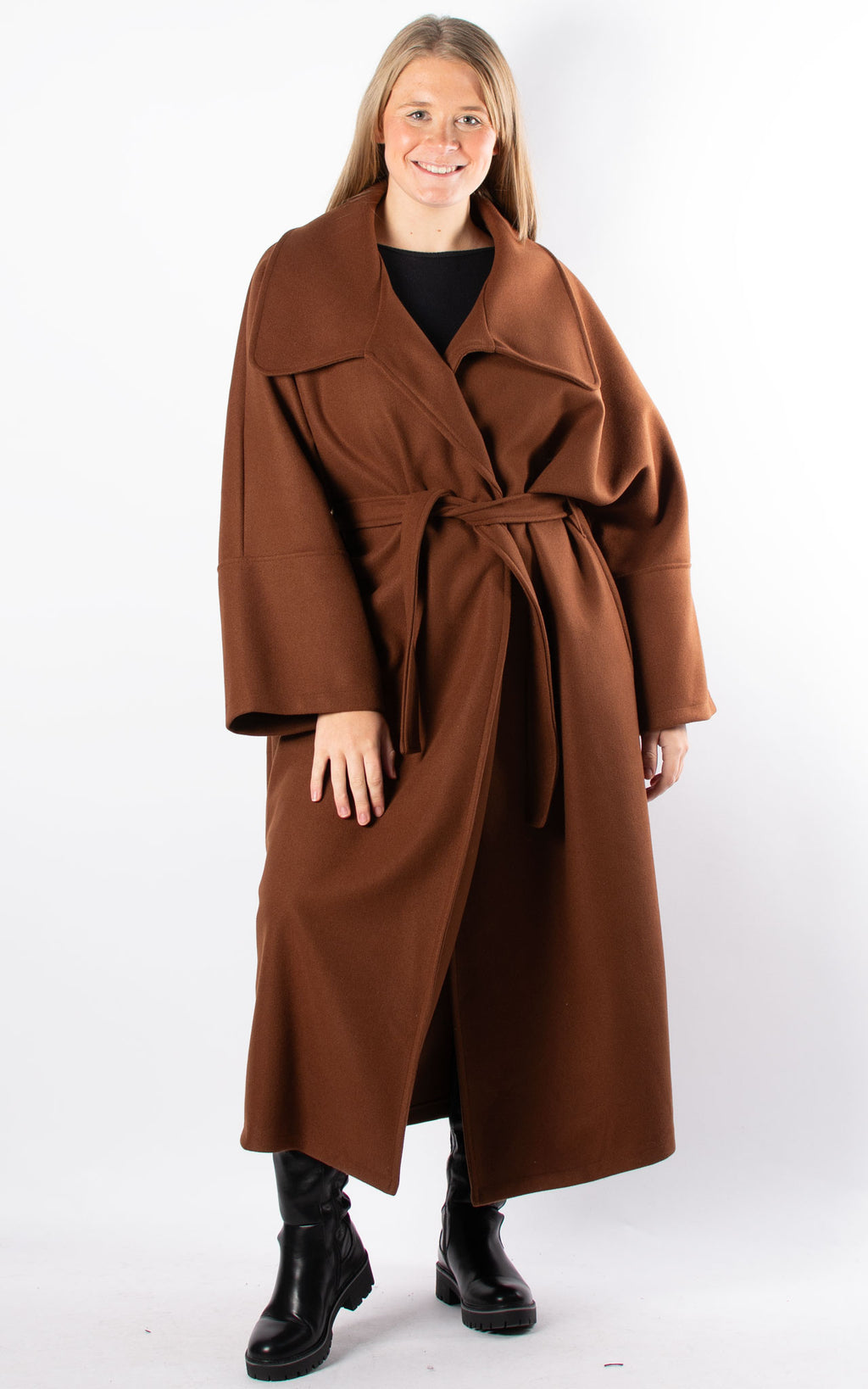 Patricia Trench Coat | Chocolate