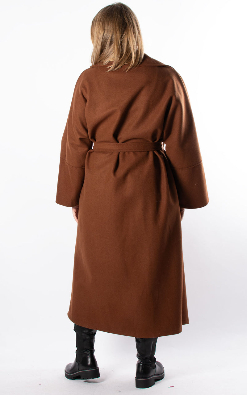 Patricia Trench Coat | Chocolate