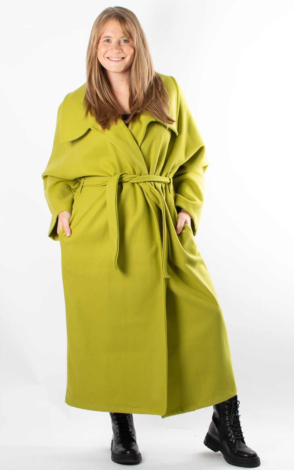 Patricia Trench Coat | Lime