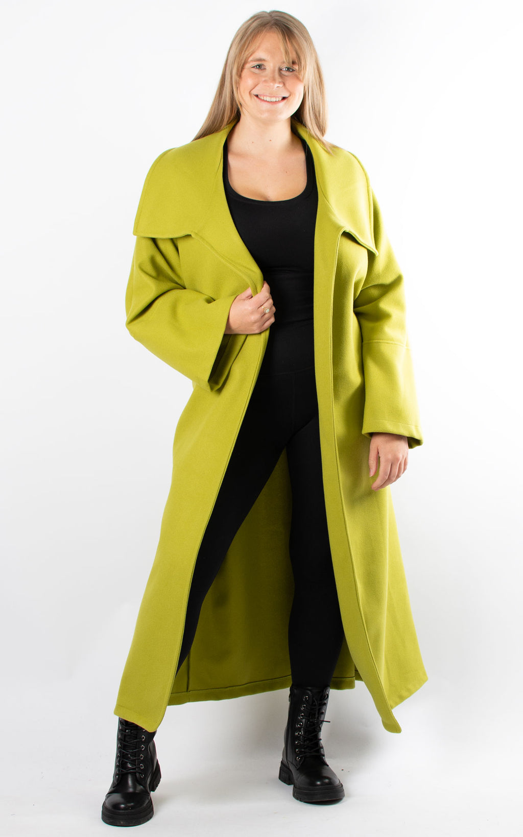 Patricia Trench Coat | Lime