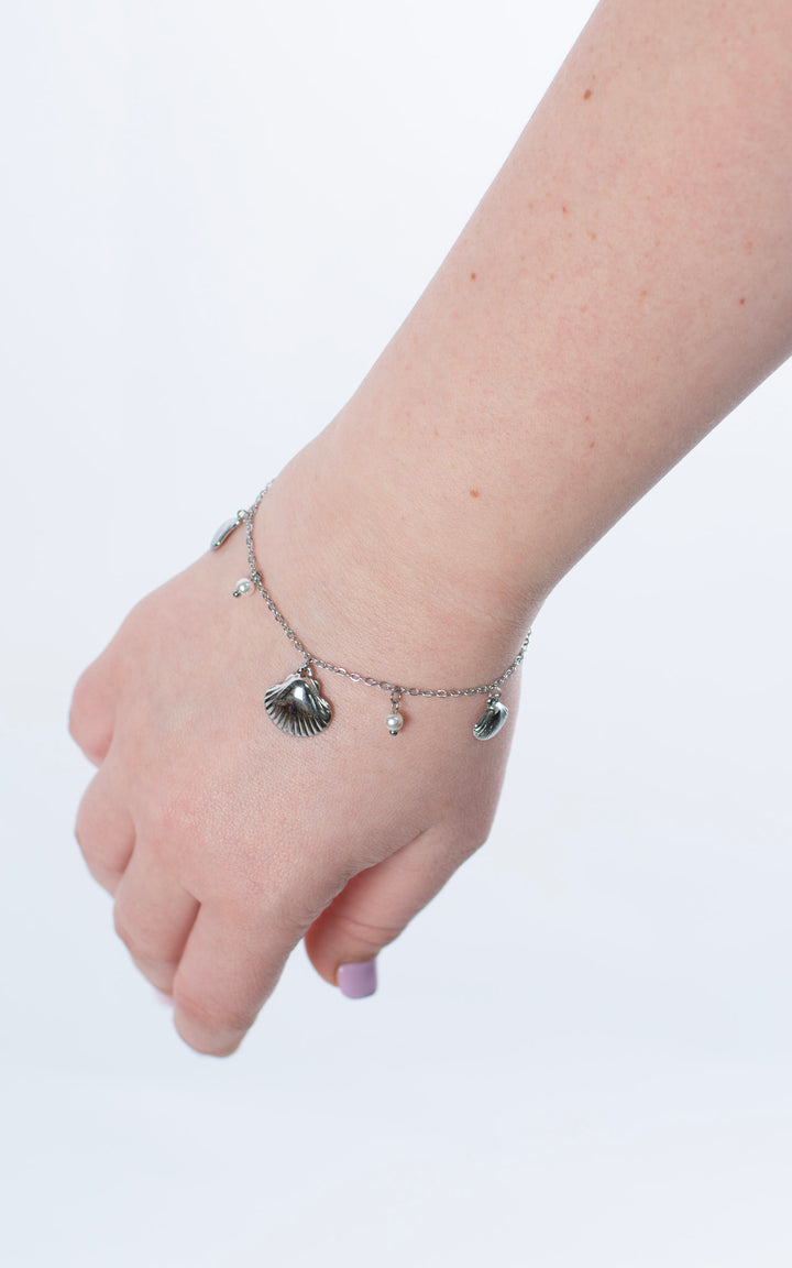 Seashell | Bracelet | Silver