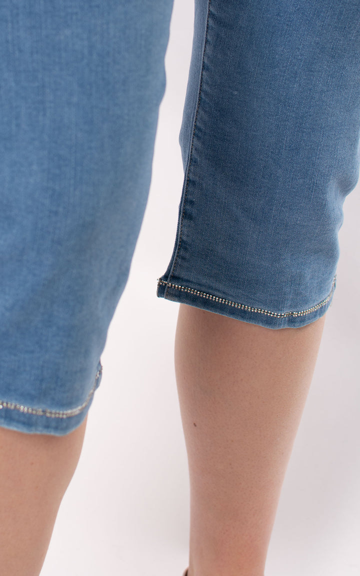 Pedal Pusher | Diamante Trim